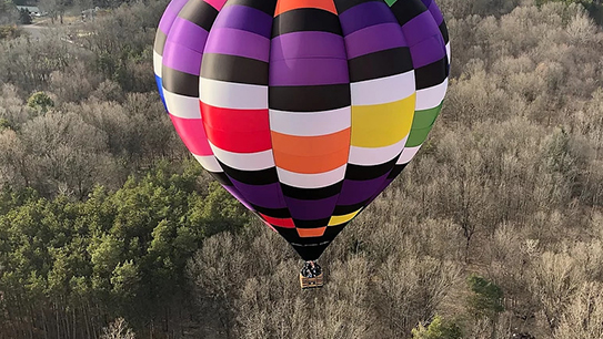 Balloon Hot Air Balloon Ride above the shores of West Michigan